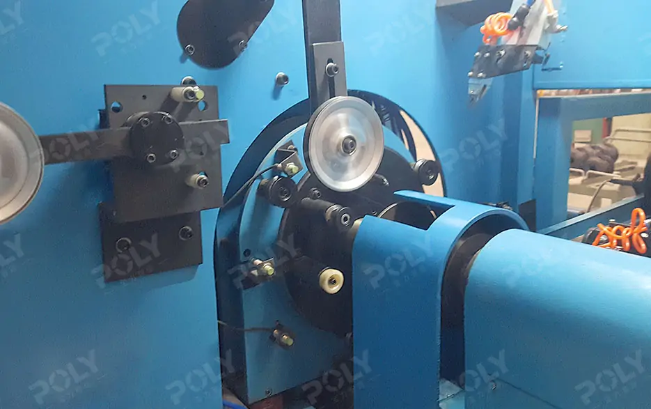 钢线全自动换盘收线机细节