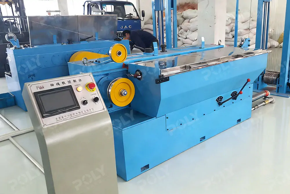 铜包铝中拉机组